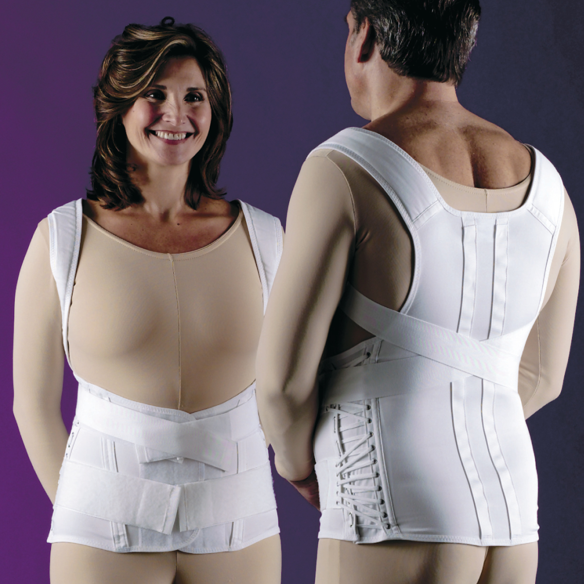 Unisex EZ-Fitâ„¢ Pendulous Dorsolumbar Support