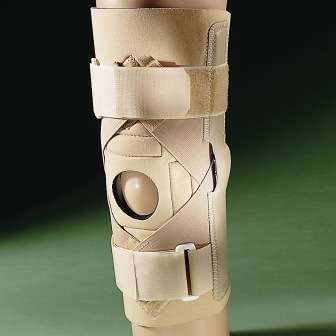 Neoprene Crisscross Hinged Knee Stabilizer - SALE