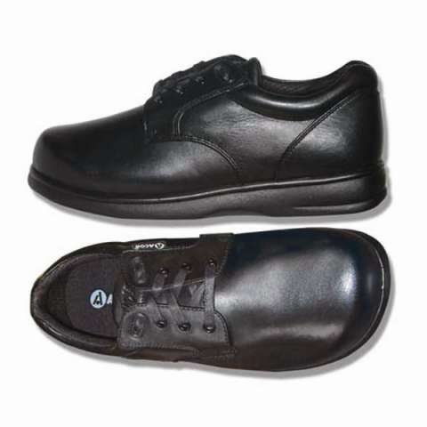 Acor Broadway Walking Shoes (Black Leather) - DISCONTINUED