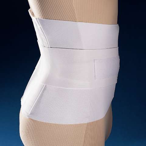Elastic Wraparound Lumbosacral w/Steel Stays