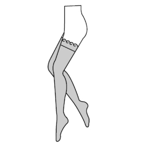 Fashion 20-29 mmHg Thigh High Stockings - DISCONTINUED