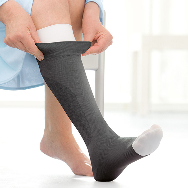 Jobst UlcerCare Knee High Pull-On OT [40 mmHg] - NEW